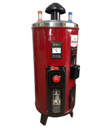 15 gallons electric + gas geyser deluxe model