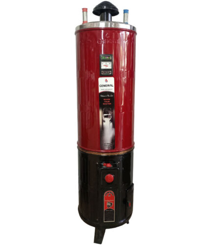 35 gallons gas geyser deluxe model red colour